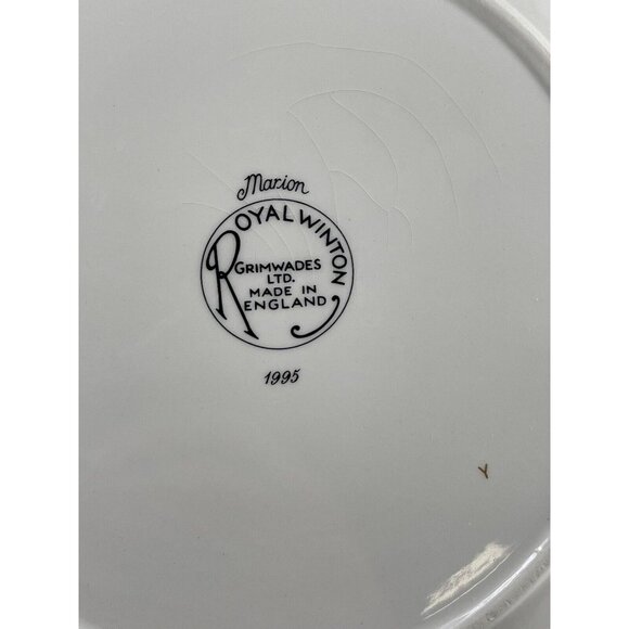 Royal Winton Marion Floral Chintz Square Serving Dish Plate Platter Handles - Picture 3 of 6